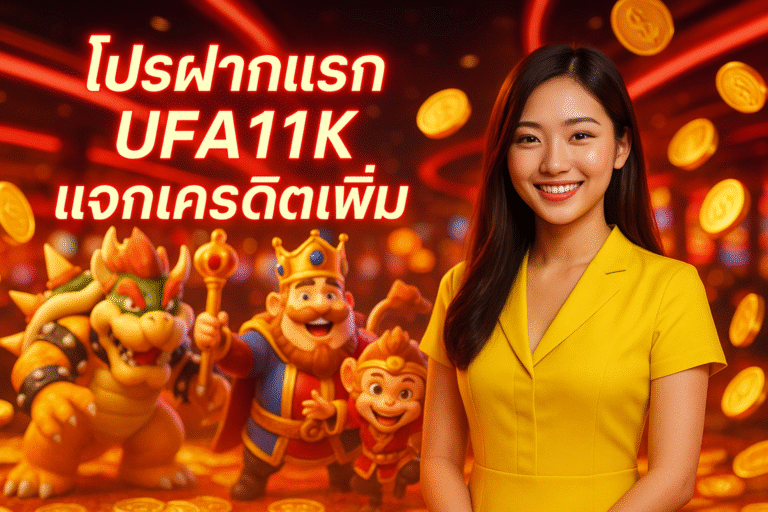 โปรฝากแรก UFA11K แจกเครดิตเพิ่ม