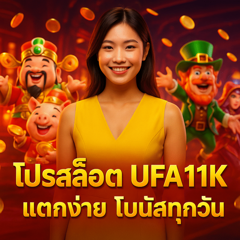 โปรสล็อต UFA11K แตกง่าย โบนัสทุกวัน