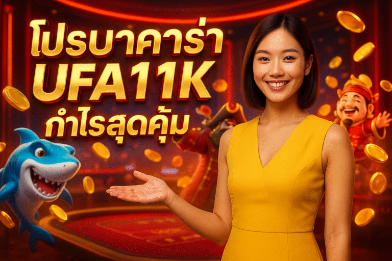 โปรบาคาร่า UFA11K กำไรสุดคุ้ม