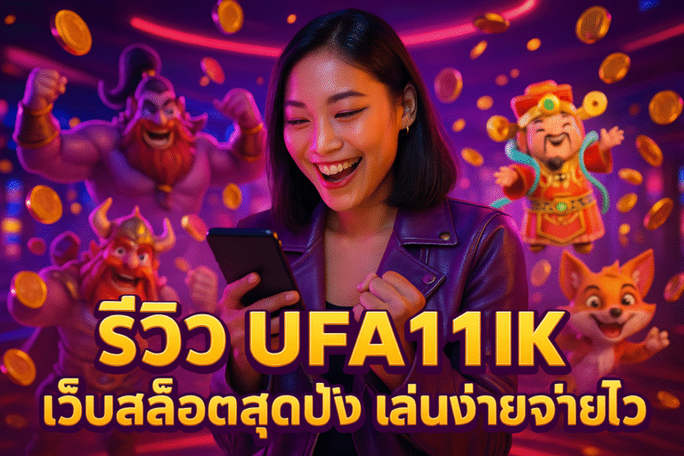 รีวิว UFA11K เว็บสล็อตสุดปัง เล่นง่ายจ่ายไว