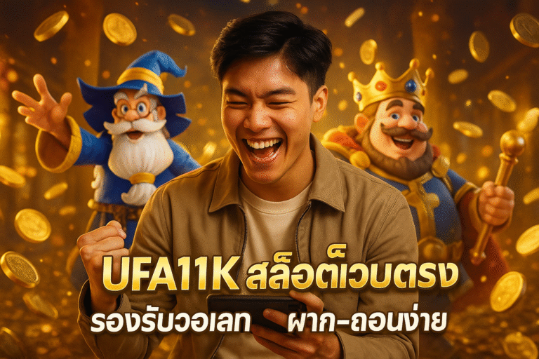 UFA11K สล็อตเว็บตรง รองรับวอเลท ฝาก-ถอนง่าย