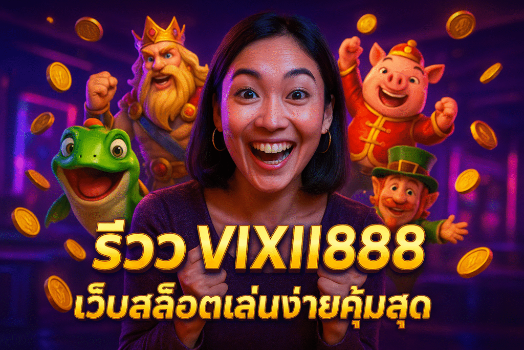 รีวิว VIXII888 เว็บสล็อตเล่นง่ายคุ้มสุด